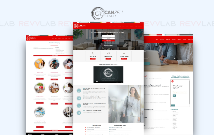 RevvLab agency's portfolio